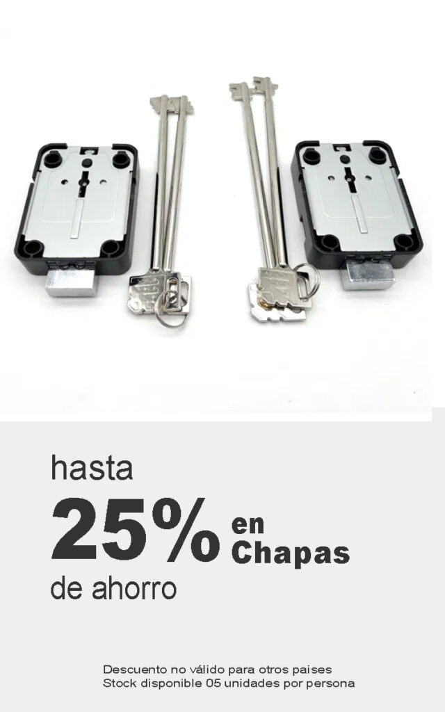chapa para caja fuerte electrónica en Lima