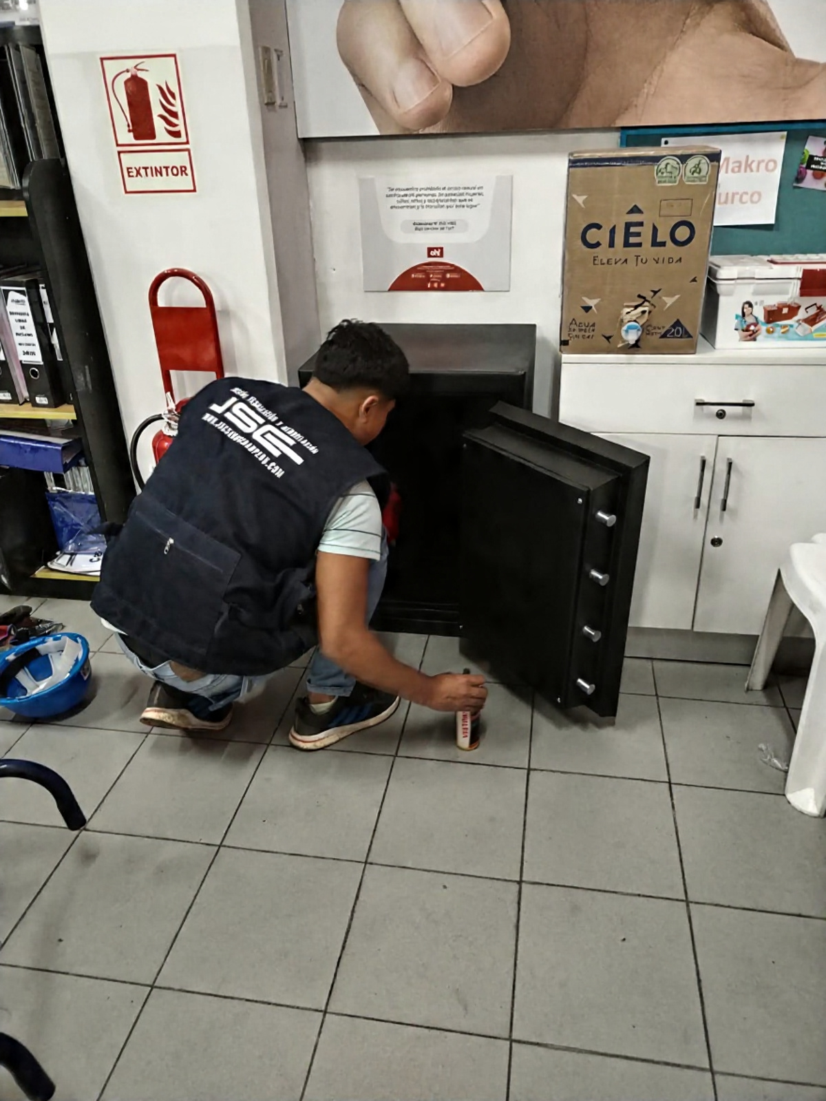 Mantenimiento para cajas fuerte de alta seguridad en Lima