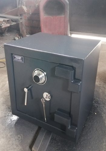 caja de seguridad con cerradura mecánica